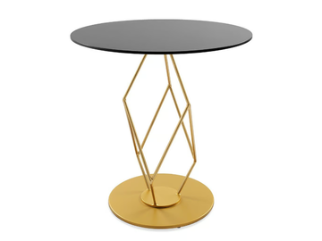CRYSTAL - Round metal table by Vela Arredamenti - view 3